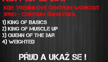 Workout Brno Street Workout Battle 2017