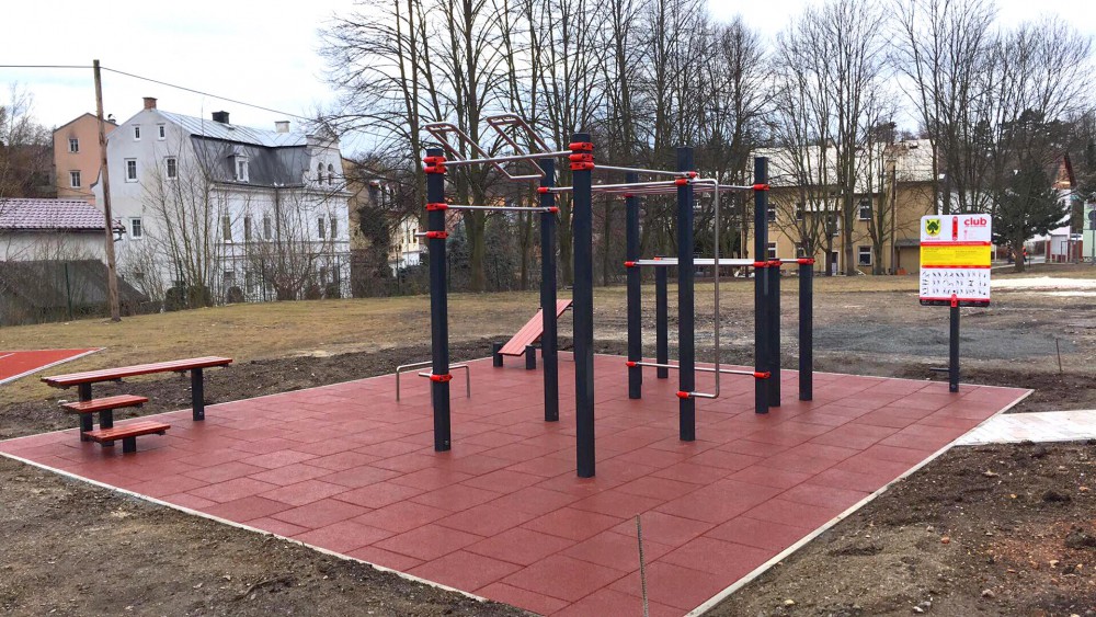 Street workoutové hřiště Dalovice