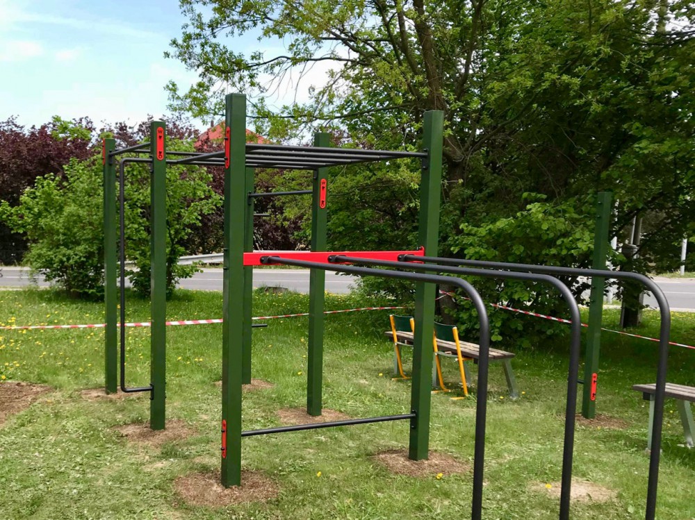 Street workoutové hřiště Horní Suchá