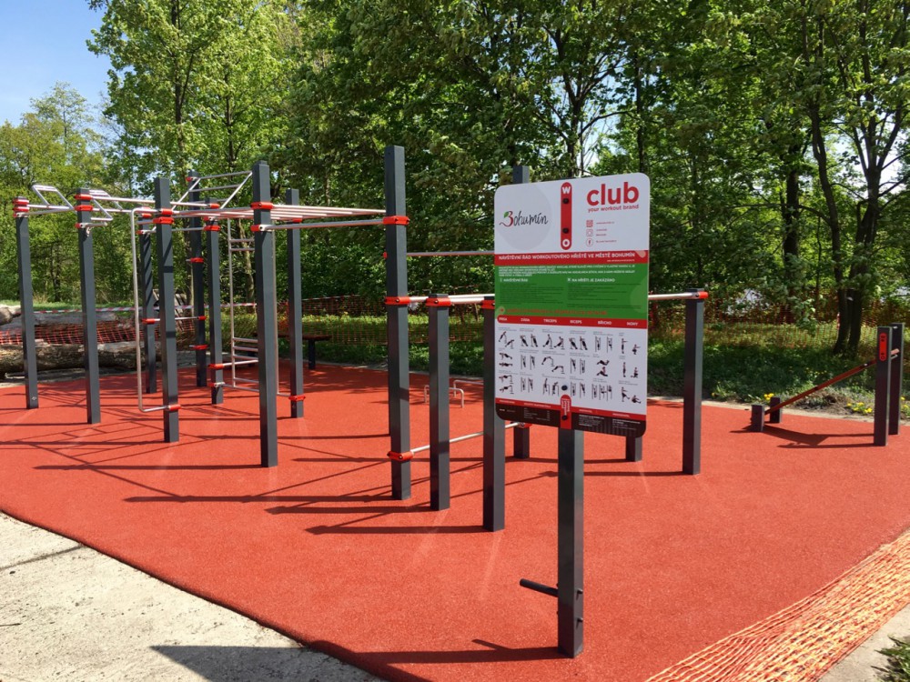 Street workoutové hřiště Bohumín