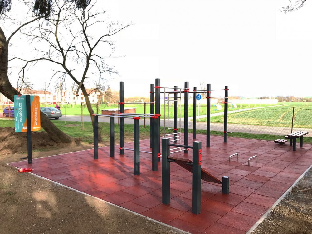 Street workoutové hřiště Prosenice
